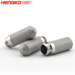 廠家生產0.2-90μm溫濕度傳感器不銹鋼探頭外殼防水防塵耐腐蝕，多種型號可定制