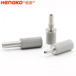多孔燒結不銹鋼316L微米曝氣頭擴散器用于水培養(yǎng)殖