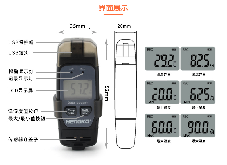 恒歌藥品儲運溫濕度自動監測系統
